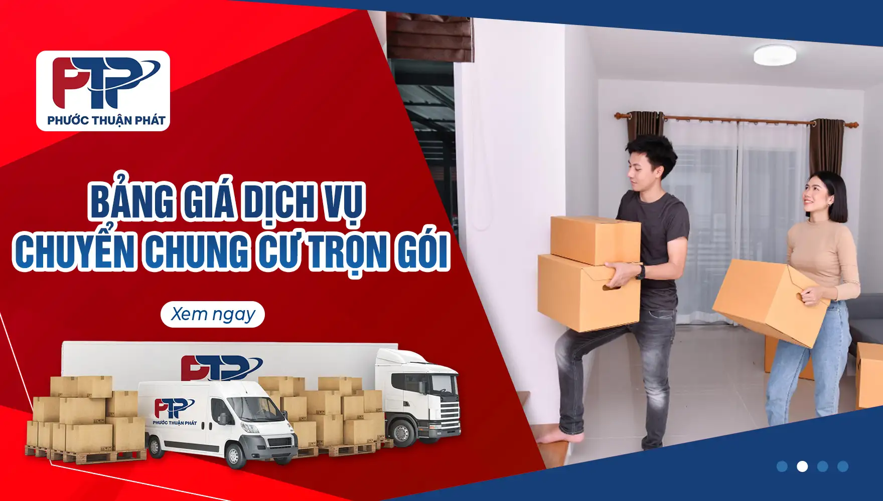 BẢNG GIÁ CHUYỂN CHUNG CƯ TRỌN GÓI