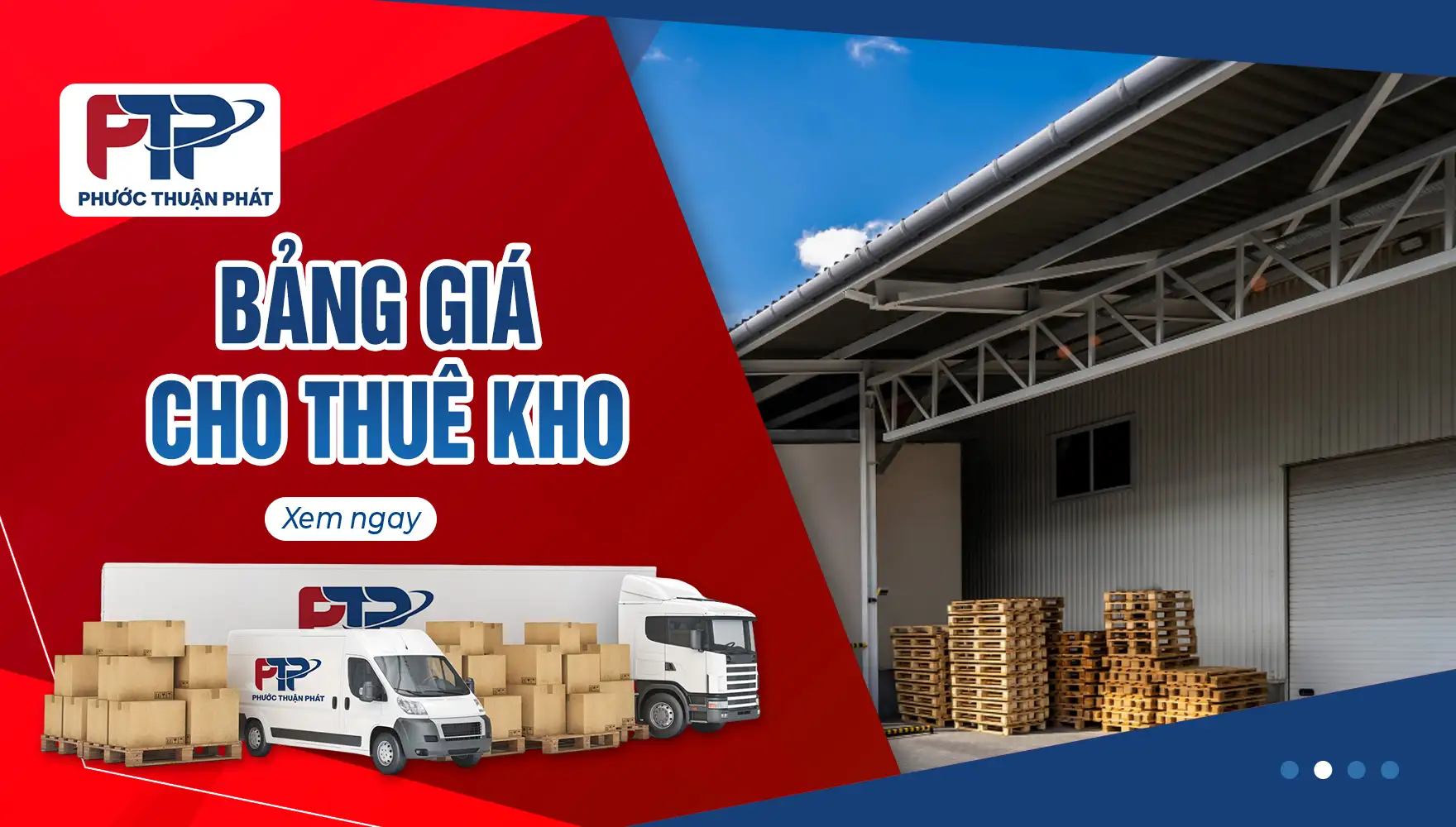 BẢNG GIÁ CHO THUÊ KHO