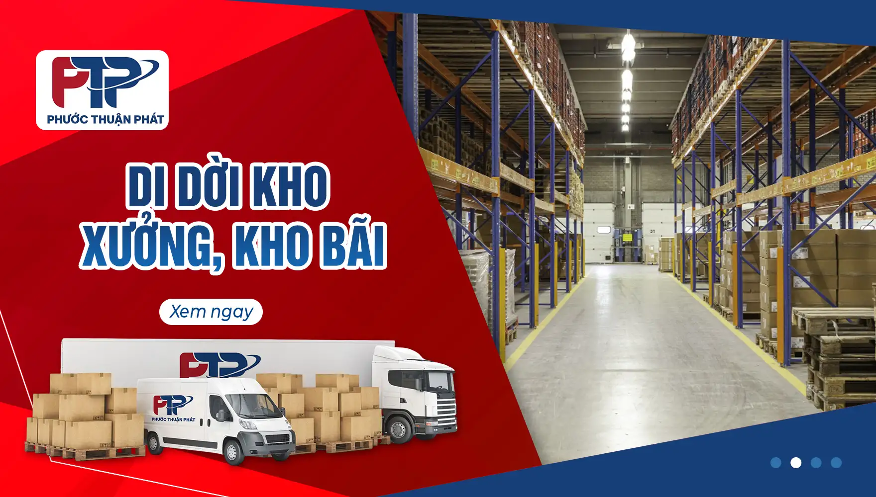 DI DỜI KHO XƯỞNG, KHO BÃI