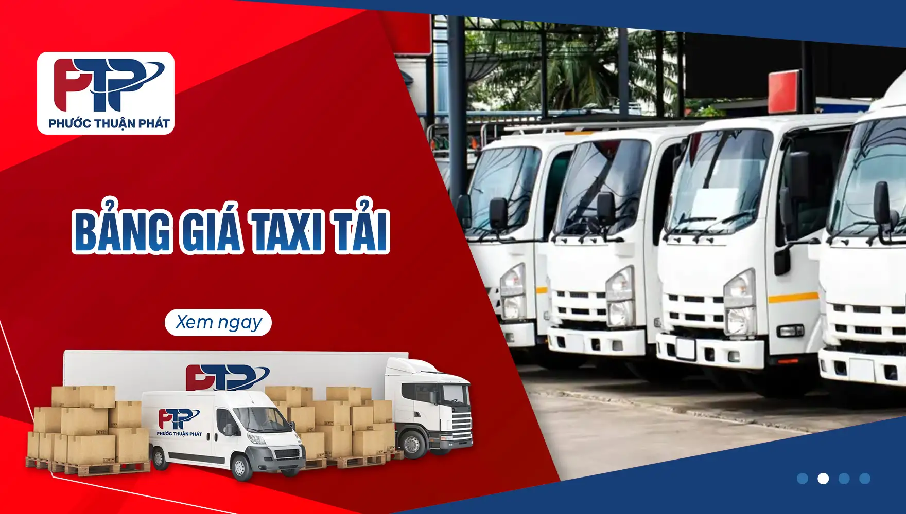BẢNG GIÁ TAXI TẢI